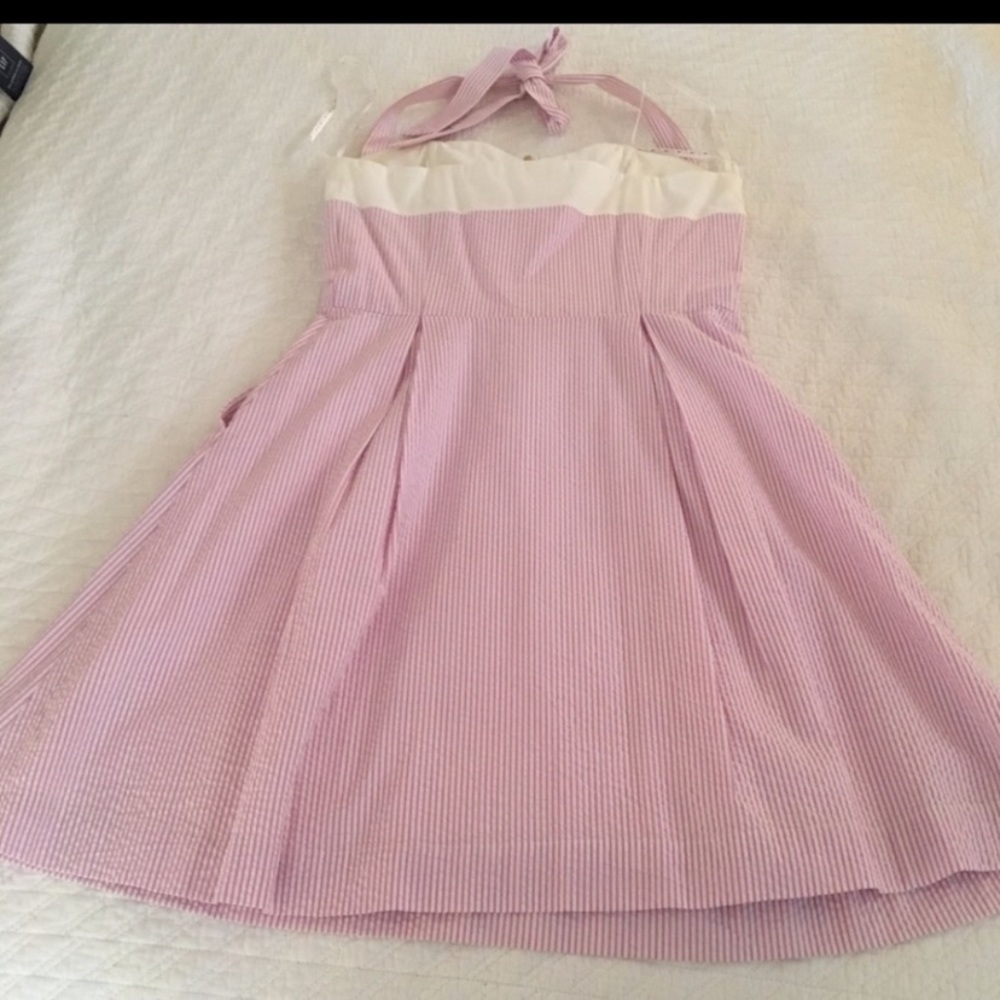Like New! Adorable Lilly Pulitzer Marisa Striped Halter Dress - Picture 2 of 6